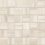 Decors SILK  - 2x2 mosaic Cream 2"x2" Mosaic 